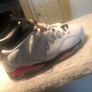 Jordan 6 Retro Low Infrared White